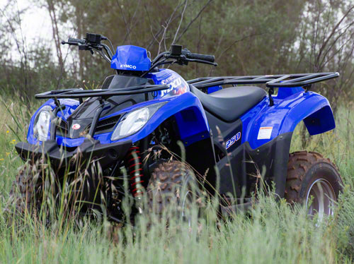 Kymco quad utility page link